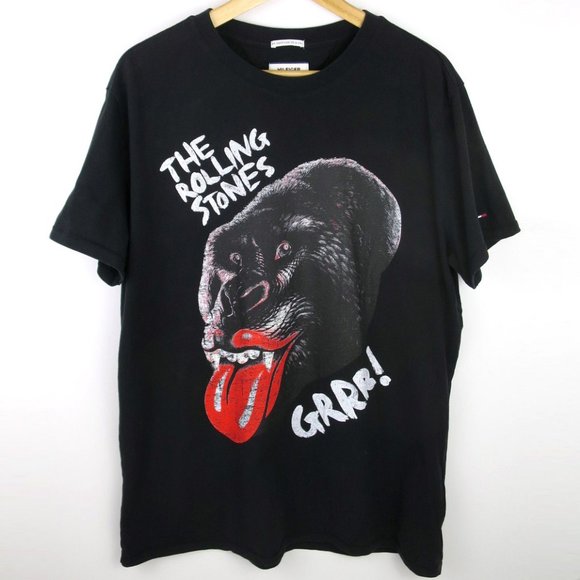 Tommy Hilfiger x Rolling Stones Gorilla Band Tee L